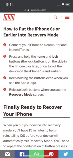 To think Apple should replace my old phone for free