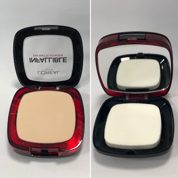 Has anyone seen pressed powder compacts with mirrors about?