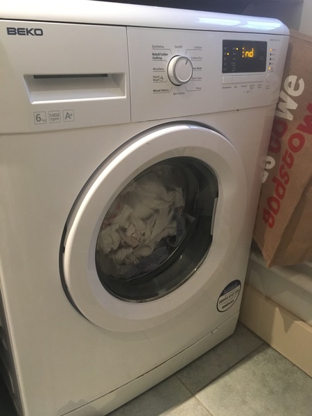 To ask for your pictures of washing machines?