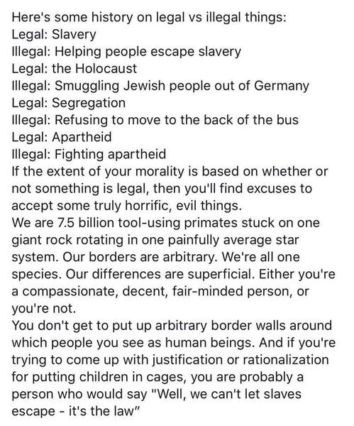 Why do you obey the law?