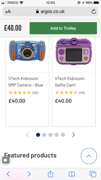 Pointlessly gendered products