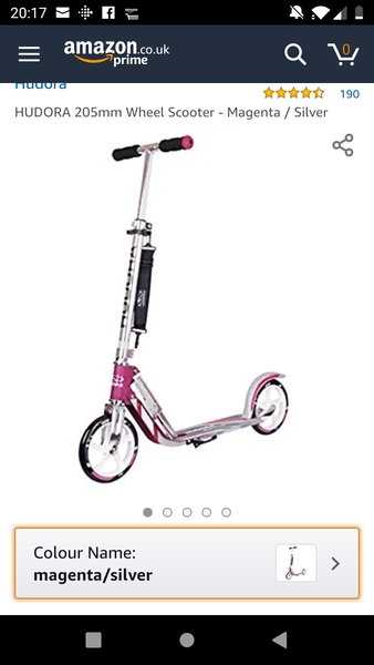 What scooter would you buy your seven year old for his birthday?