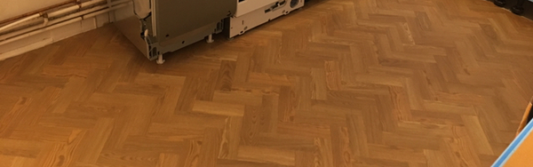 Boring alert! Kitchen flooring.