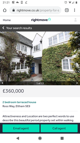 Anywhere you can buy a 2 bed house with garden with less than an hour commute to London Waterloo for £400k?