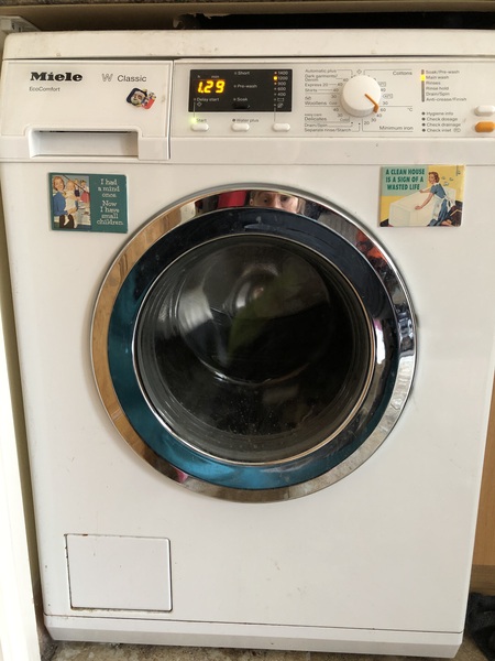 To ask for your pictures of washing machines?