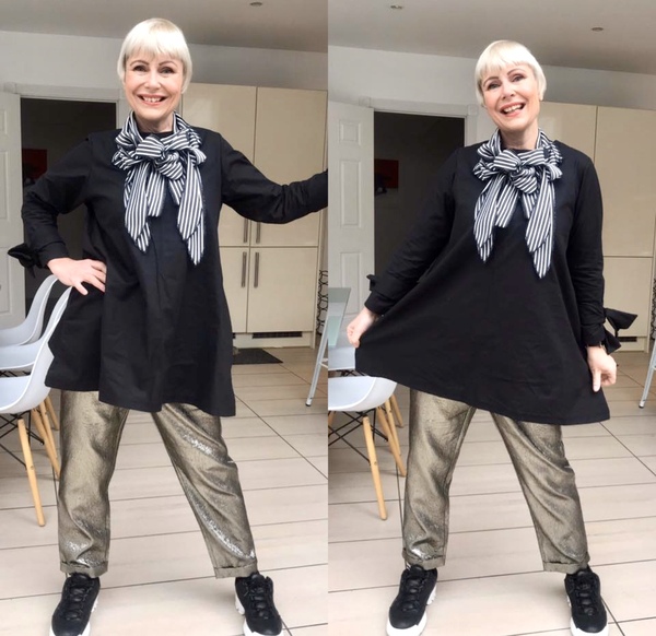 There’s nothing as frumpy as indoor scarves