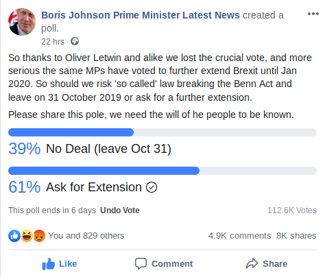 Westminstenders: Extension or No Extension