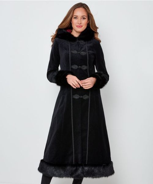 Velvet coat