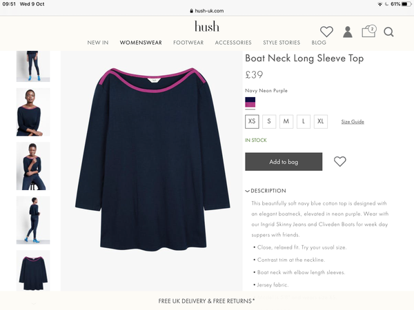 The  Hushistas dream of  silk, velvet and cashmere (and Meryls)