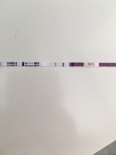 Positive OPK just before period
