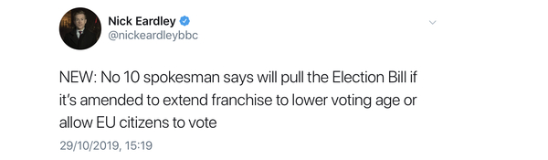 Westministenders: The weasel DIDN'T die in a ditch