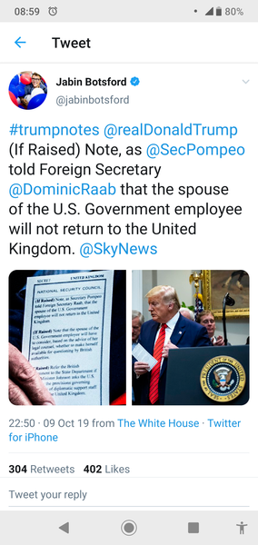 To think American diplomatic immunity...