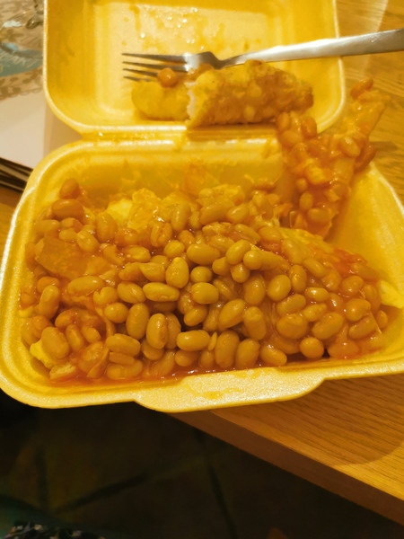 Chips beans & cheese