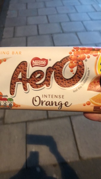 The new orange Twirl bar