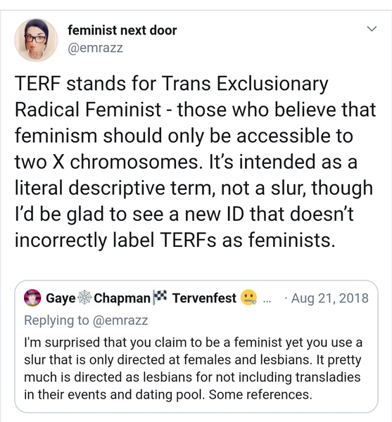 "the Feminist Next Door"