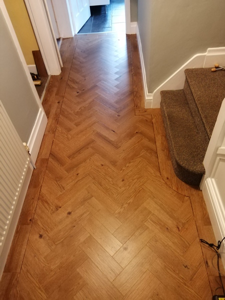 Hallway flooring