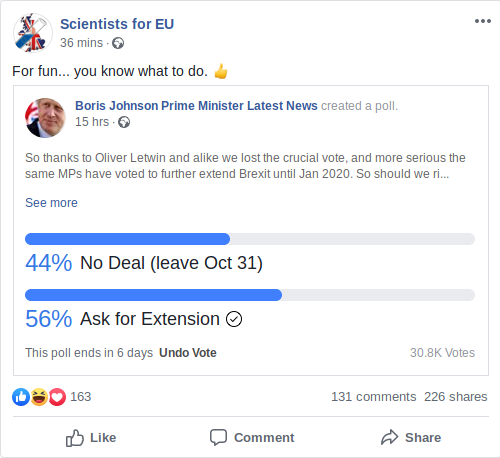 Westminstenders: Extension or No Extension