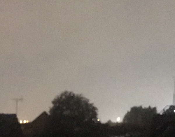 Am I going mad or is the sky super bright?