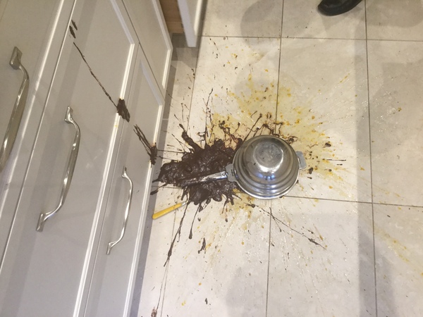 To share my chocolate mousse disaster?
