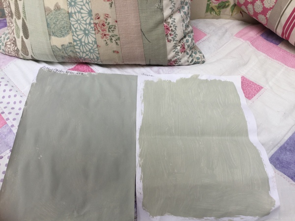 Recommendations for a greeny/grey paint help going a bit bonkers.