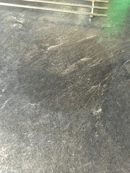 Heat stain on worktop