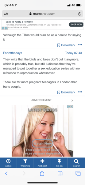 Getting dodgy adverts