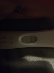 Faint line on test