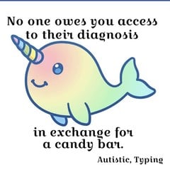 To use blue Halloween buckets when kids don't have autism?