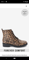 Cushioned boots and Brogues for bad joints