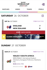Rugby World Cup 2019