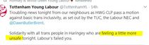 Well done, Hornsey and Wood Green CLP!!