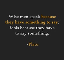 ‘Inspirational’ quotes that you actually quite like?