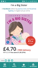 What books to assist toddler in welcoming new sibling?