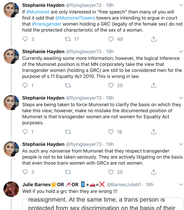 MNHQ make a statement on Twitter re FWR