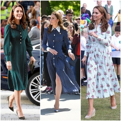 Royal style: it's leather skirt season!