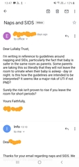 To think one can go for a pee when their newborn is asleep?