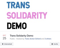 A Woman's Place meeting Oxford 25 Oct