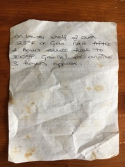 Help with old family Xmas cake recipe
