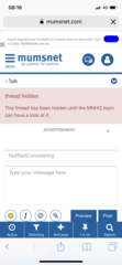 To think Upfield Global (Flora marg) can get stuffed for calling mumsnet a hate site?