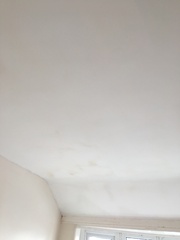 Yellow patches after painting white