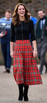 How can I make this skirt not frumpy?