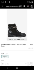 Cushioned boots and Brogues for bad joints