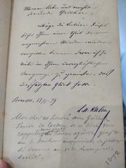 To ask French speakers and/ or readers of old handwriting to tell me what this says?
