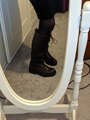 Cushioned boots and Brogues for bad joints
