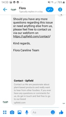 Upfield (manufacturers of Flora marg, and Proactiv) don't want Mumsnet to buy their products any more