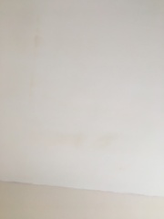 Yellow patches after painting white