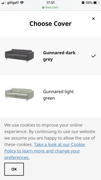 Do you think this sofa is grey ? Or light green ?