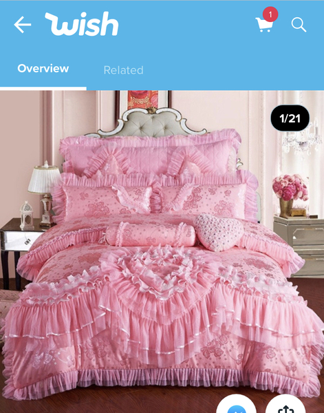 To show you my new bedding