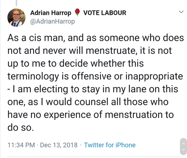 Dr Adrian Harrop says he discriminates against most of his patients