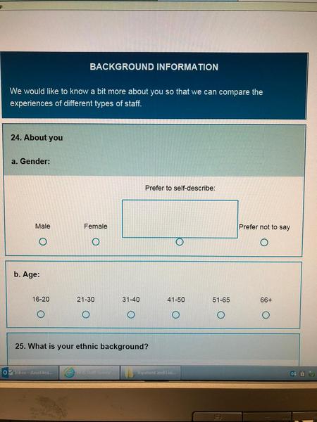 NHS Staff Survey
